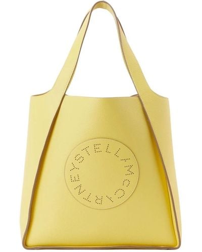 Stella McCartney Gelbe handtasche, conscious kollektion