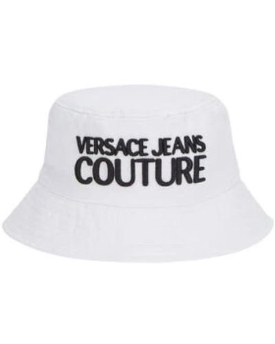 Versace Stiloso cappello a secchio bianco/nero