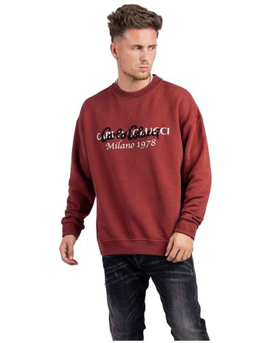 carlo colucci Sweatshirts - Red