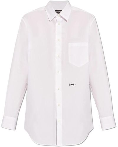 DSquared² Shirt mit logo - Weiß