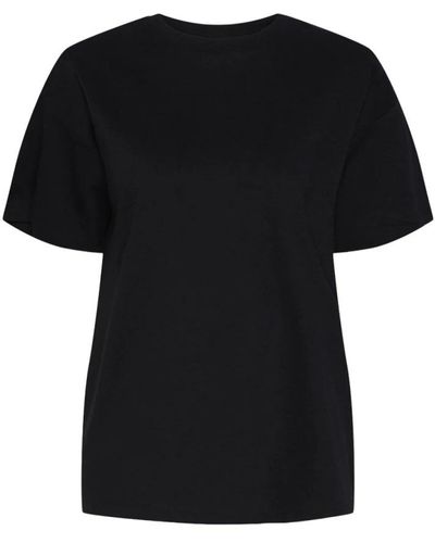 Pieces T-Shirts - Black