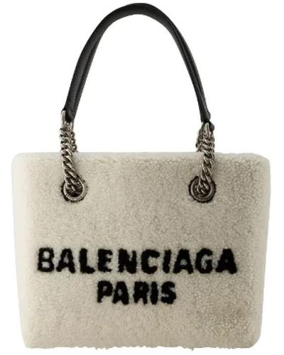 Balenciaga Tote Bags - Natural
