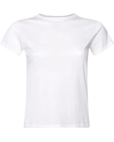 FRAME Slim-fit crew neck t-shirt - Bianco