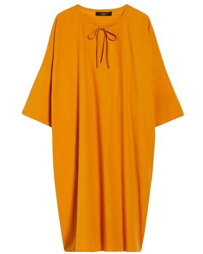 Weekend by Maxmara Short Dresses - Orange
