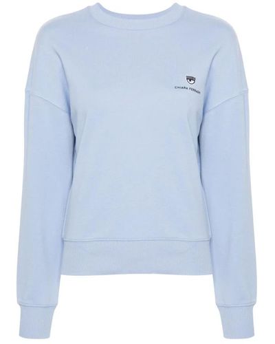 Chiara Ferragni Sweatshirts - Blue