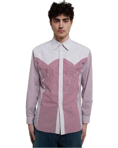 Maison Margiela Shirts > casual shirts - Violet