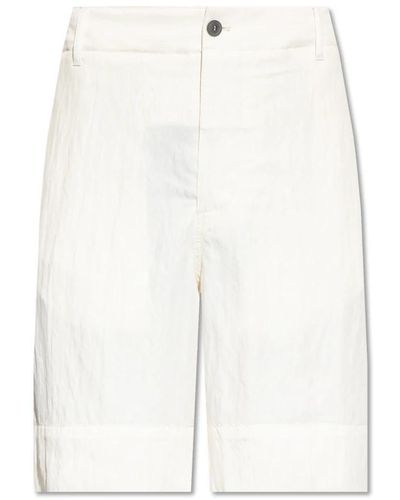 Giorgio Armani Shorts mit taschen - Weiß