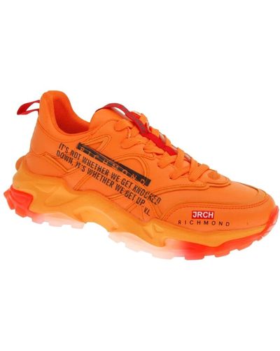 John Richmond Chunky Sole Sneaker - Orange