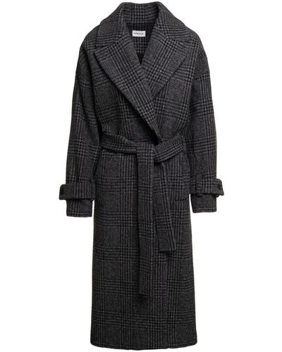 P.A.R.O.S.H. Belted coats - Nero