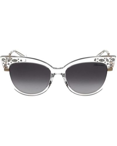 Blumarine Stylische sonnenbrille sbm835s - Grau