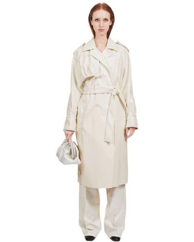 THEMOIRÈ Coats > trench coats - Blanc