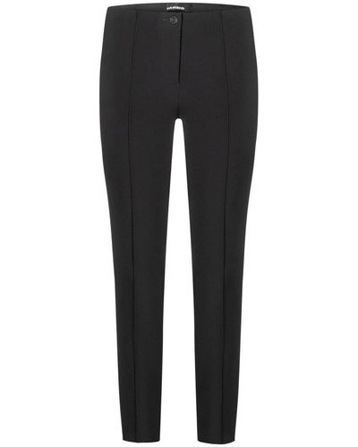 Cambio Slim-Fit Trousers - Black
