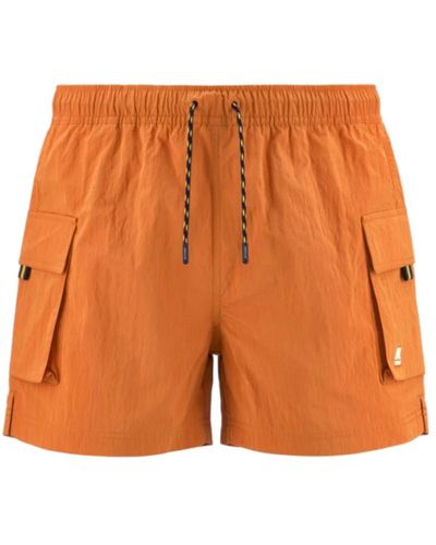 K-Way Ripstop shorts - Orange