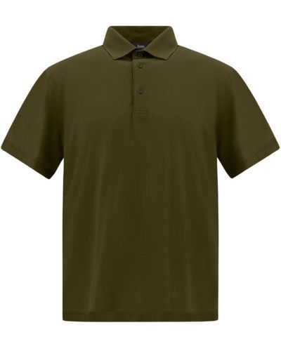 Herno Polo Shirts - Green