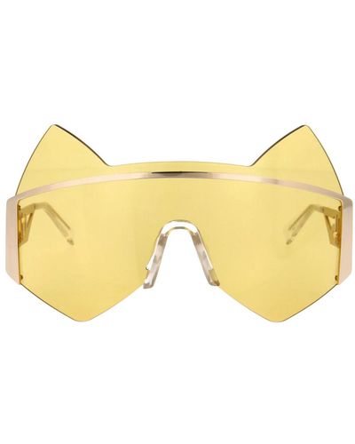 Gcds Sunglasses - Yellow