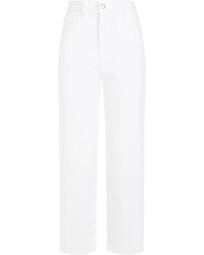 Moncler Jeans > straight jeans - Blanc