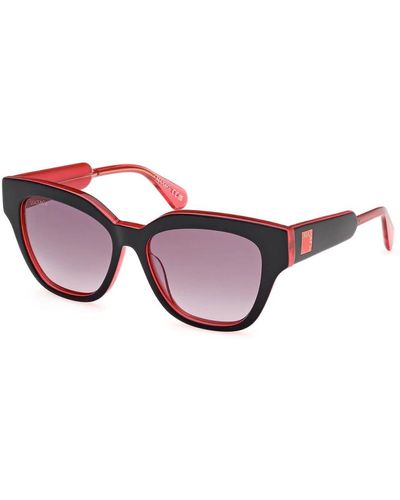 MAX&Co. Azetat-sonnenbrille für frauen - Rot