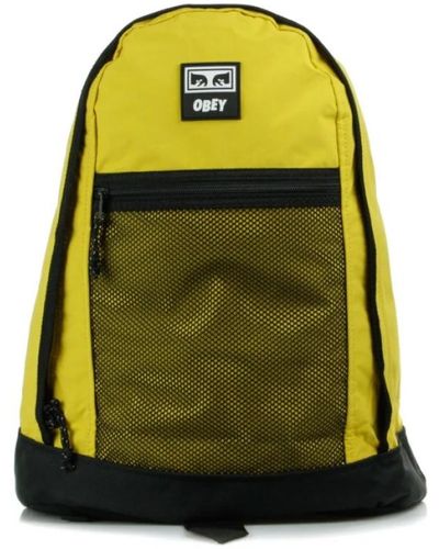 Obey Backpack conditions day pack - Gelb