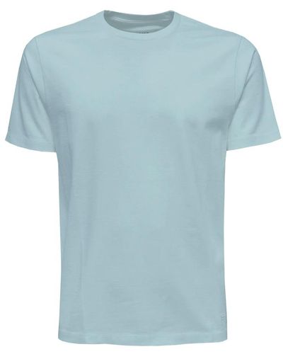 FRAME Basis azzurra t-shirt - Blau