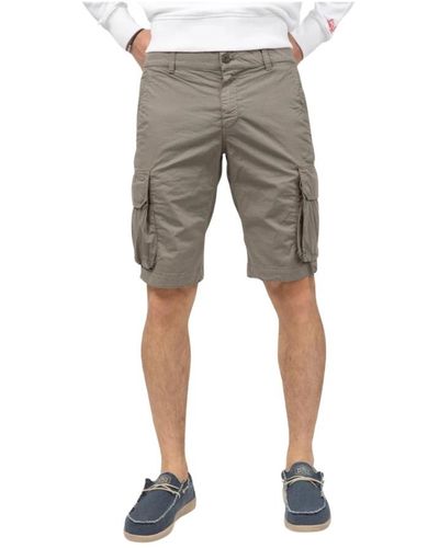 Mason's Stylische bermuda shorts für männer - Grau