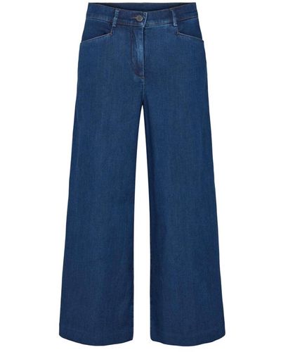 LauRie Jeans > wide jeans - Bleu