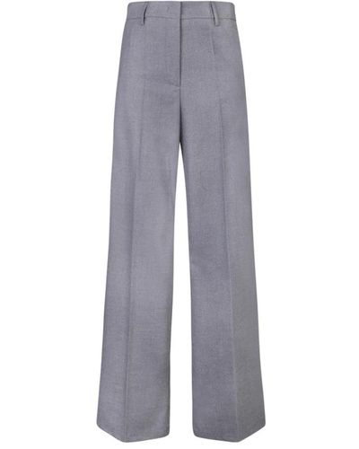 Blanca Vita Wide Trousers - Grey