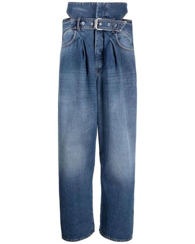 Ssheena Jeans > loose-fit jeans - Bleu