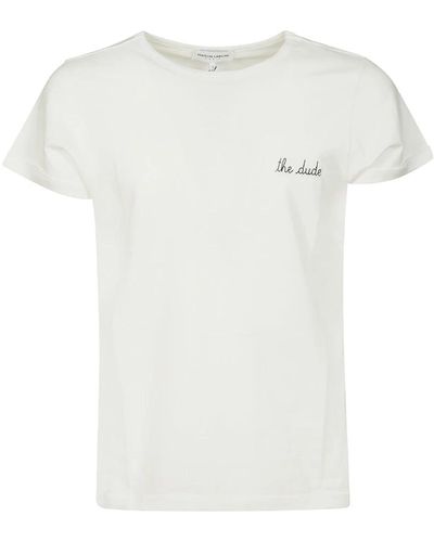 Maison Labiche Poitou the du/Got T-Shirt - Weiß