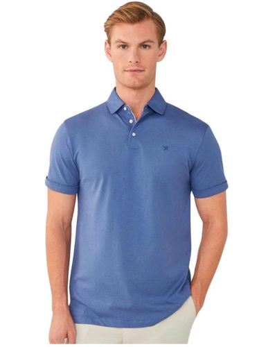 Hackett Baumwoll polo shirt - Blau