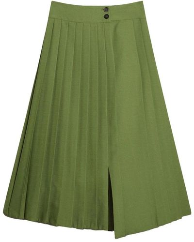 Golden Goose Midi skirts - Verde