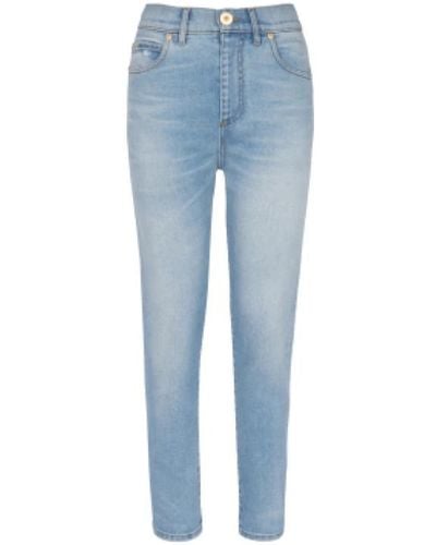 Balmain Jeans cropped - Blu