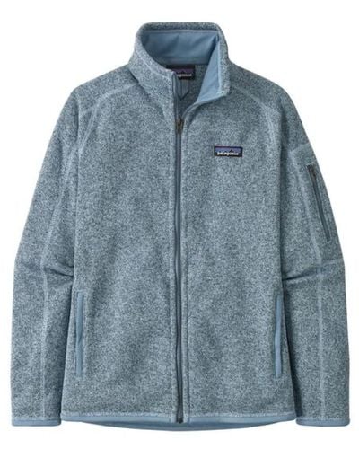 Patagonia Maglia Better Sweater Fleece Donna Steam - Blu