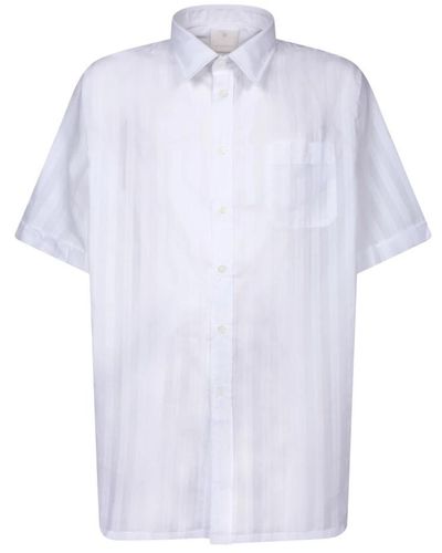 Givenchy Weißes baumwoll-t-shirt polo klassischer stil