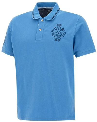 La Martina Polo Shirts - Blue