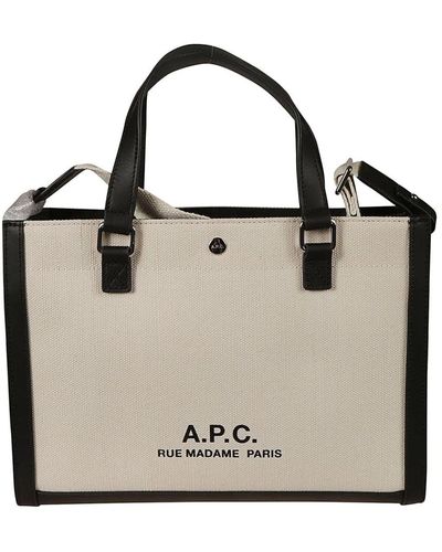 A.P.C. Camille tote bag - Neutro
