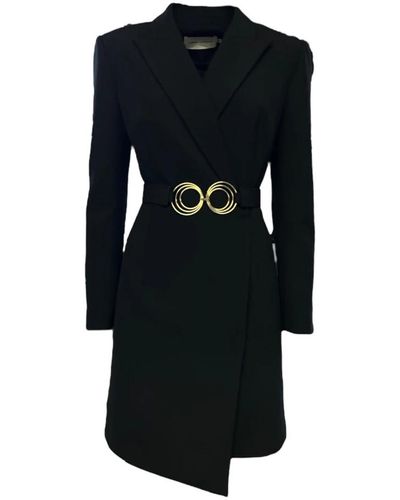 SIMONA CORSELLINI Coats > belted coats - Noir