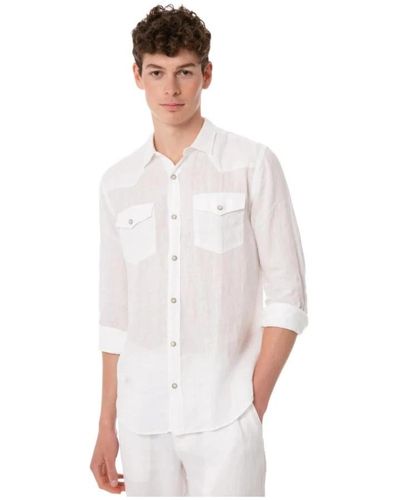 Mc2 Saint Barth Shirts > casual shirts - Blanc