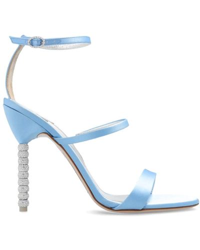 Sophia Webster Shoes > sandals > high heel sandals - Bleu