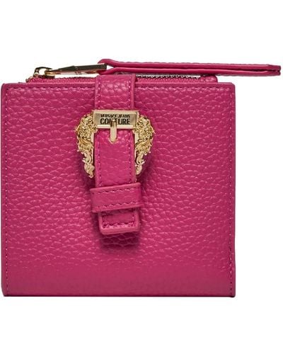 Versace Rosa leder geldbörse schickes design - Pink