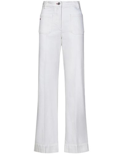 Victoria Beckham Wide Jeans - White