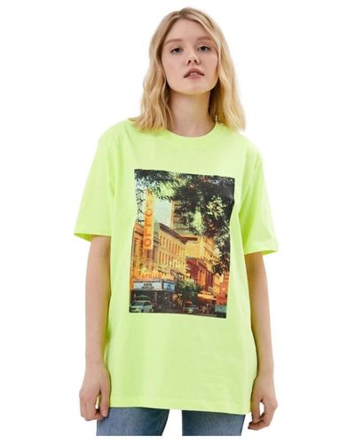 Silvian Heach T-Shirts - Grün