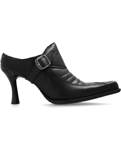 Vetements Shoes > heels > heeled mules - Noir