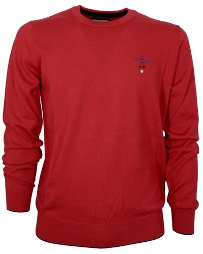 Aeronautica Militare Sweatshirts - Red