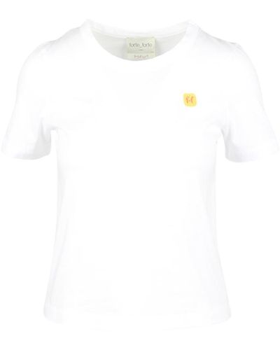 Forte Forte T-shirt - Blanco
