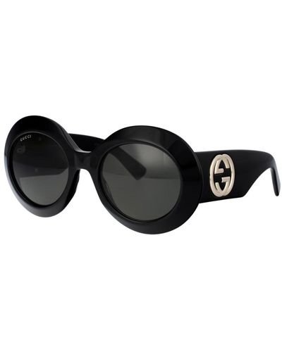 Gucci Schwarze sonnenbrille für frauen