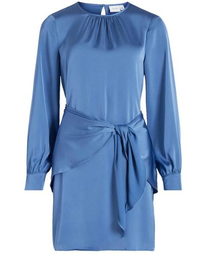 Vila Clothes wo dress - Blu