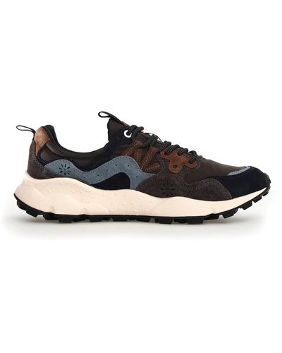 Flower Mountain Trainers - Black