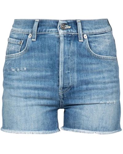Dondup Shorts > denim shorts - Bleu