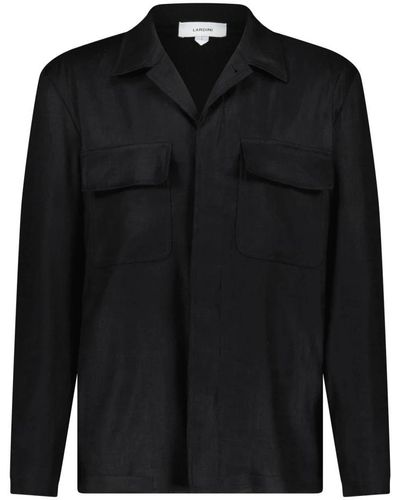 Lardini Casual Shirts - Black