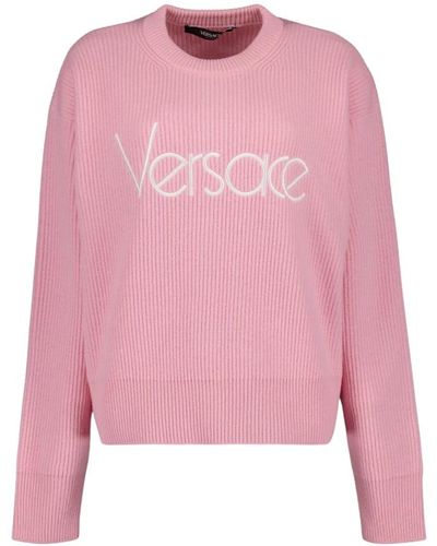Versace Gerippter pullover - Pink